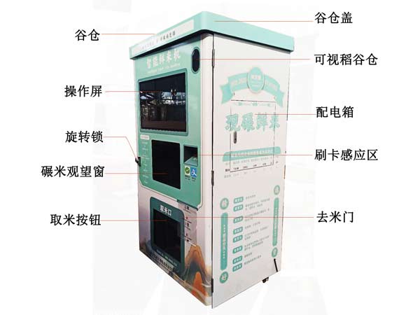 自助售米機.jpg 自助售米機碾工藝大致分為六個步驟.jpg